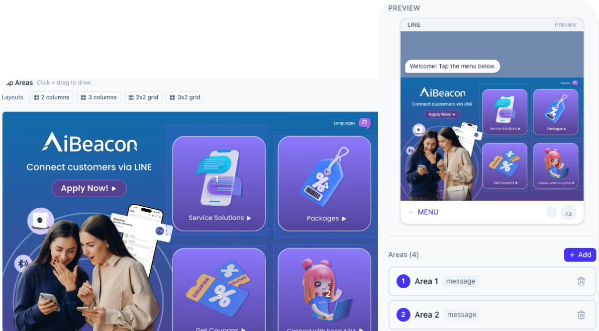 Dynamic Rich Menu