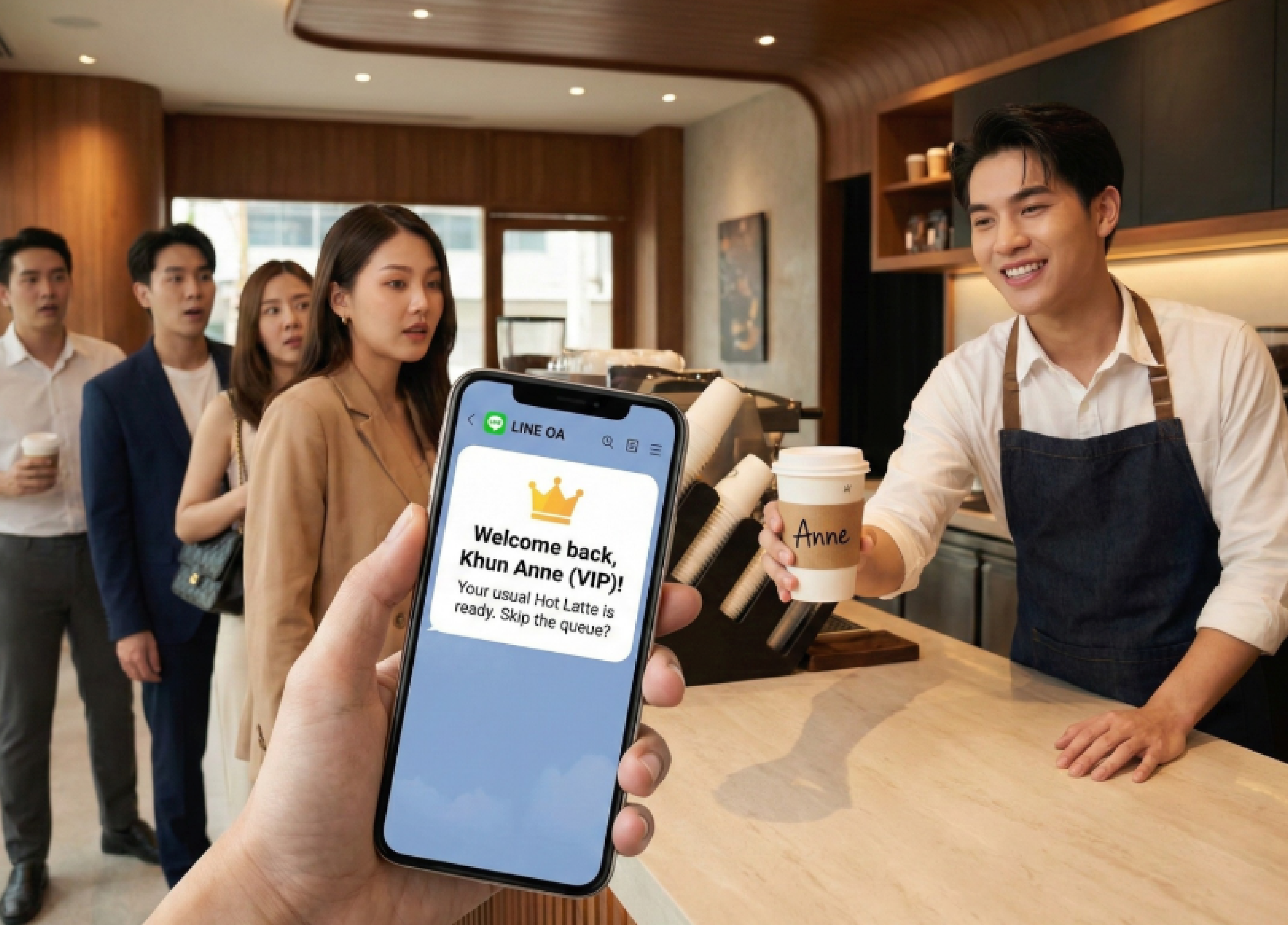 Service & Cafe: บริการเหนือระดับด้วย AI