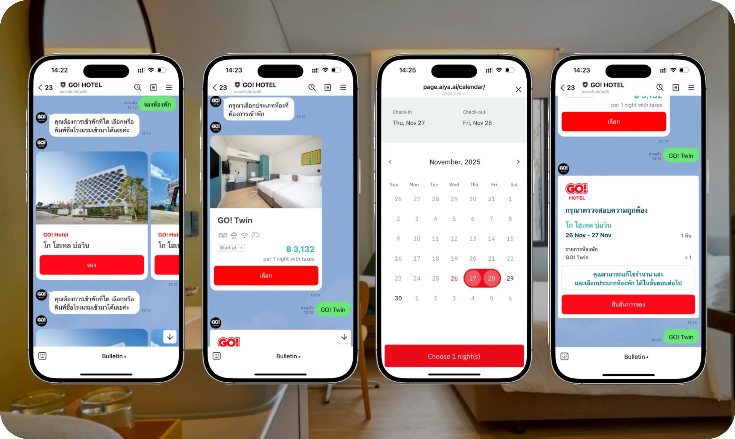 Go Hotel Customer Journey