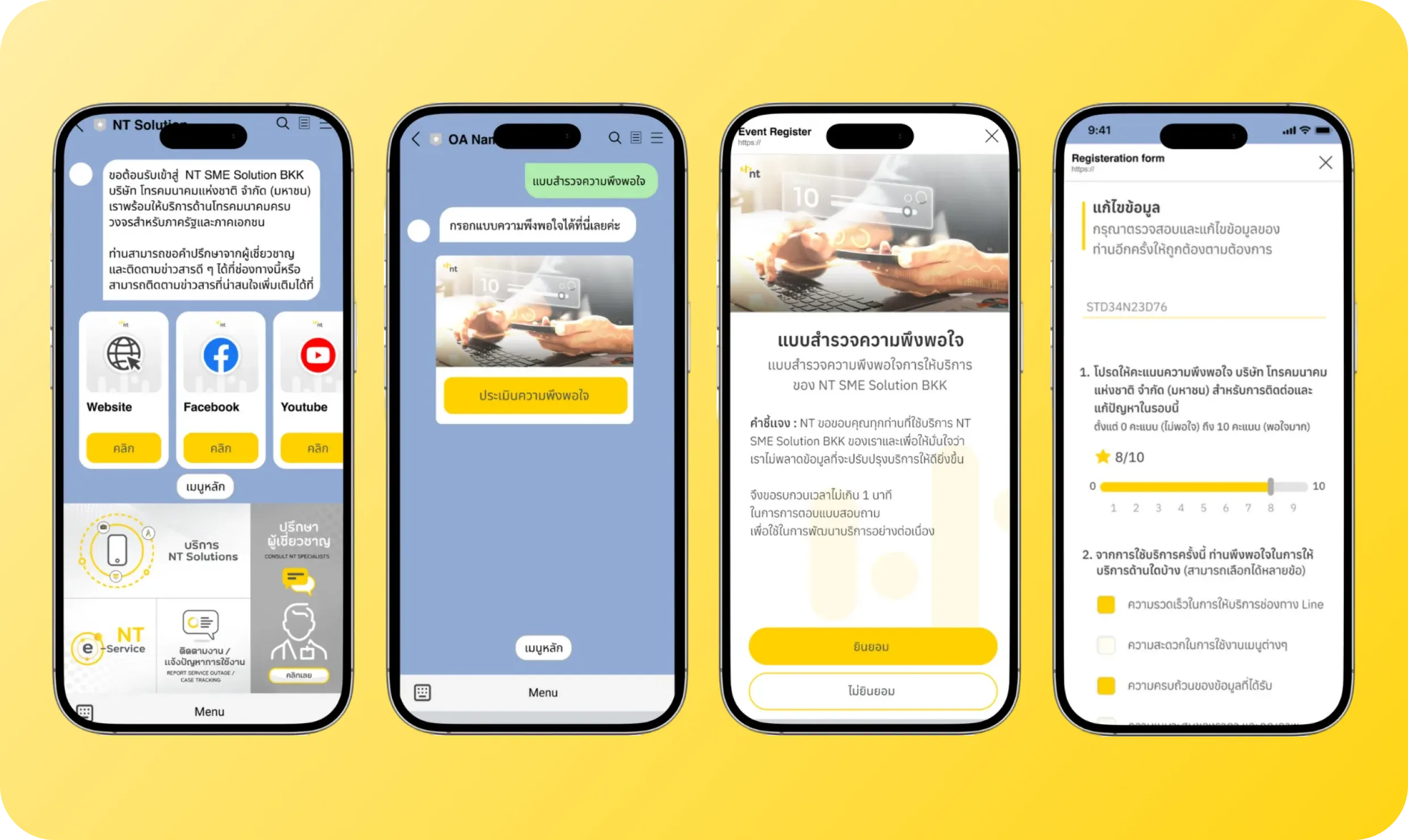 NT Solution Customer Journey